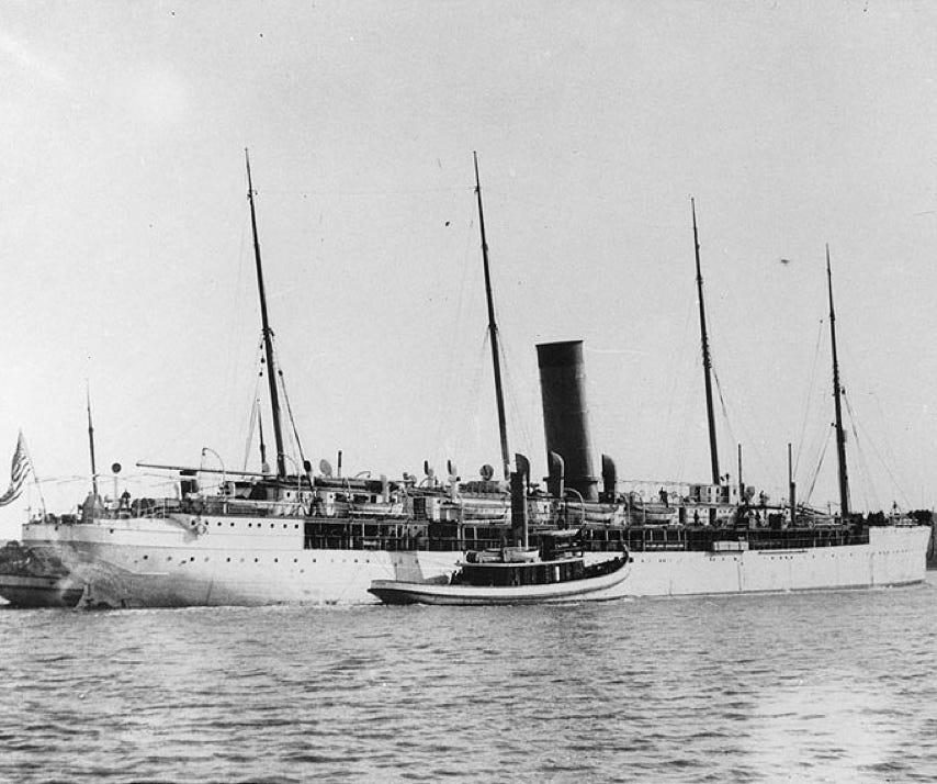 SS Arizona recommissioned as USS Hancock