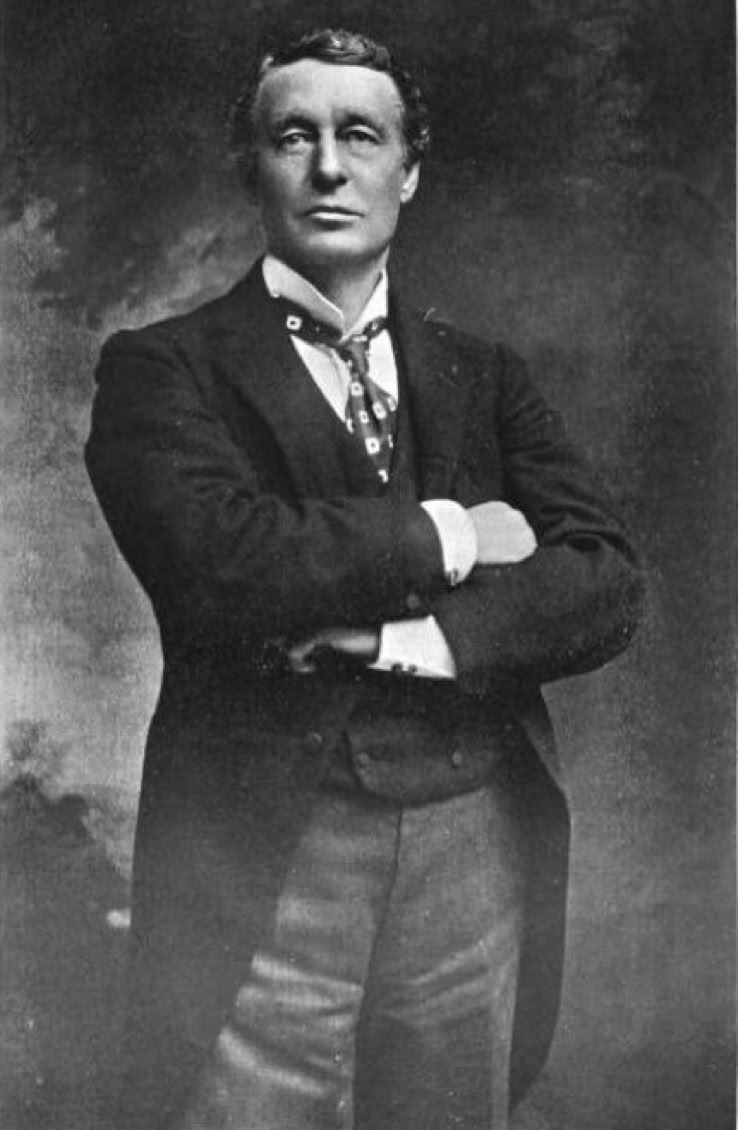 Sir Charles Wyndham (1837-1919) was born Charles Culverwell and became a friend to Oscar Wilde